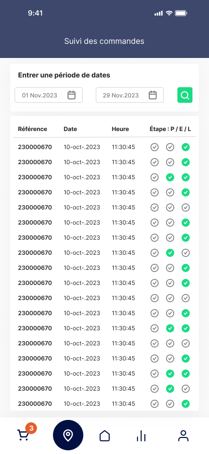 Delivery Tracking